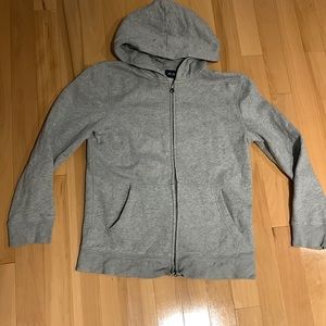 Boys Children’s Place Grey Full Zip Hoodie - size L (10/12)